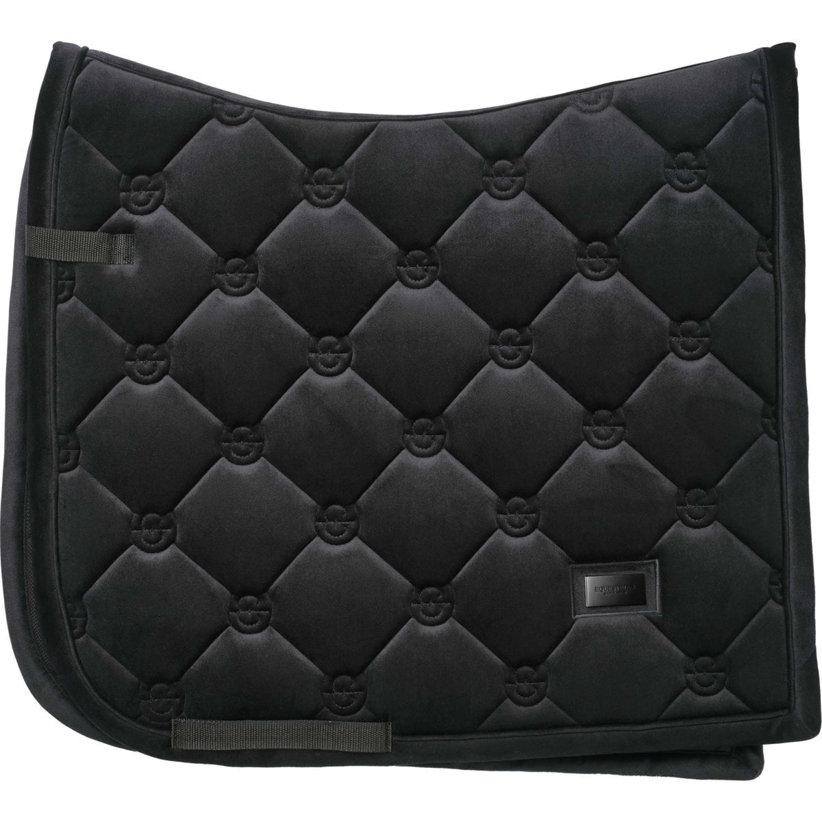 Equestrian Stockholm Sottosella Velvet Dressage Nero