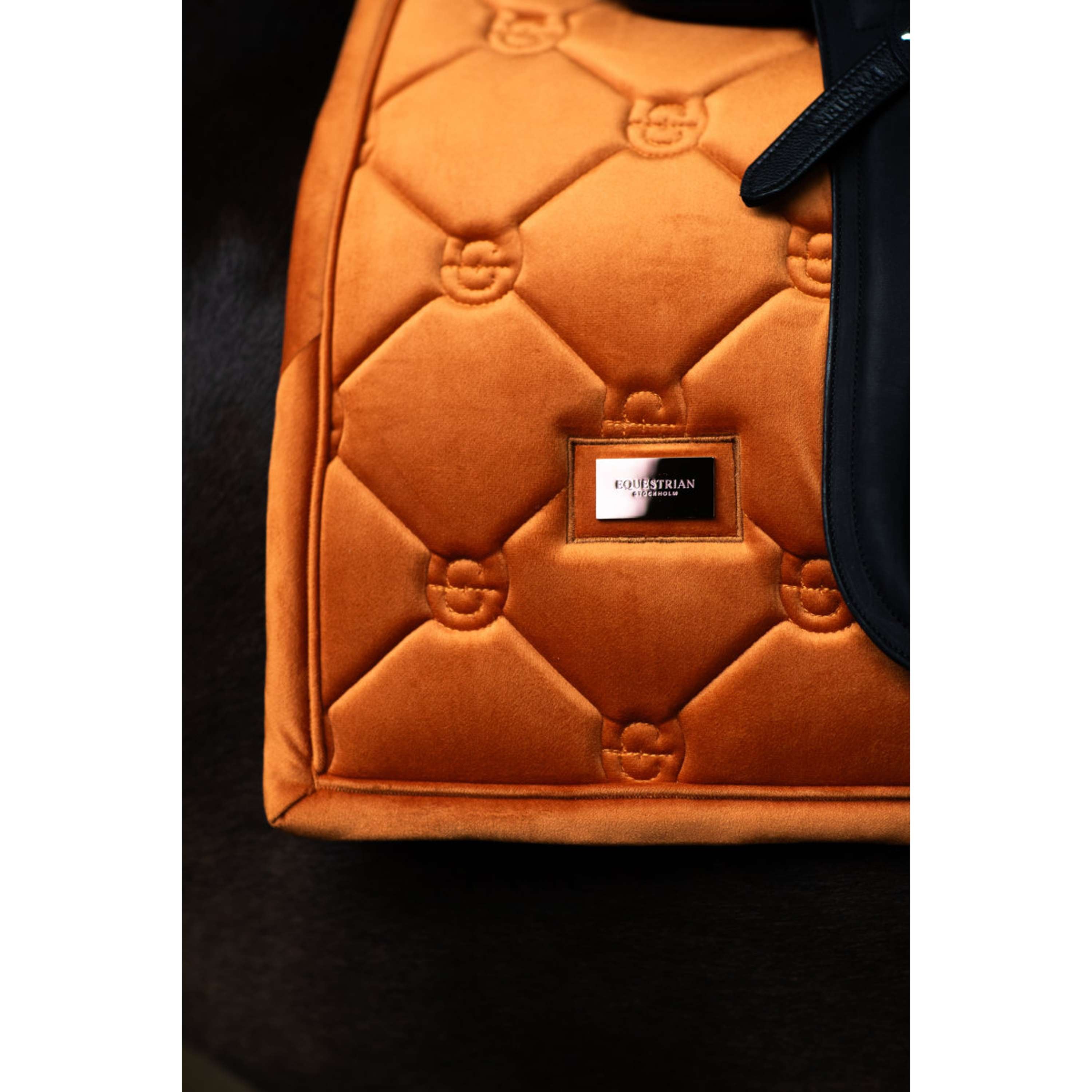 Equestrian Stockholm Sottosella Velvet Dressage Chestnut