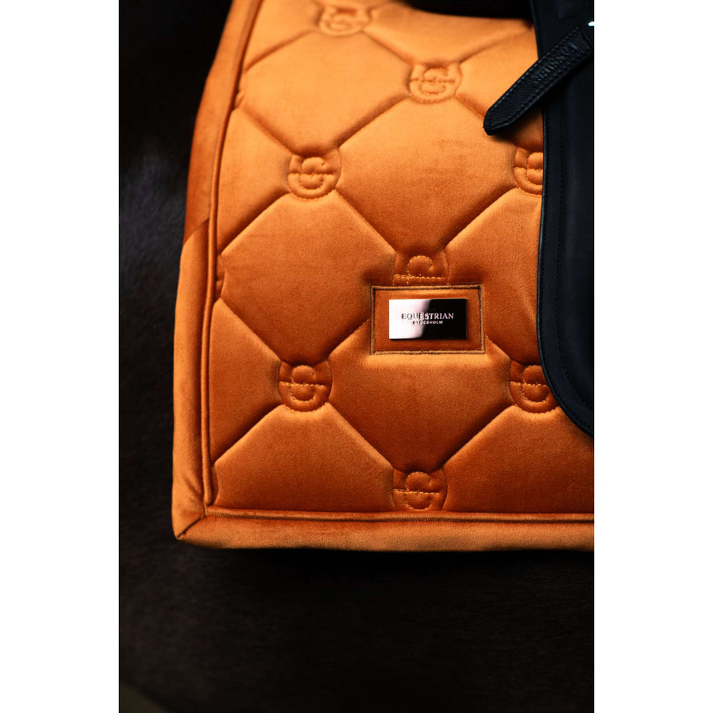 Equestrian Stockholm Sottosella Velvet Dressage Chestnut