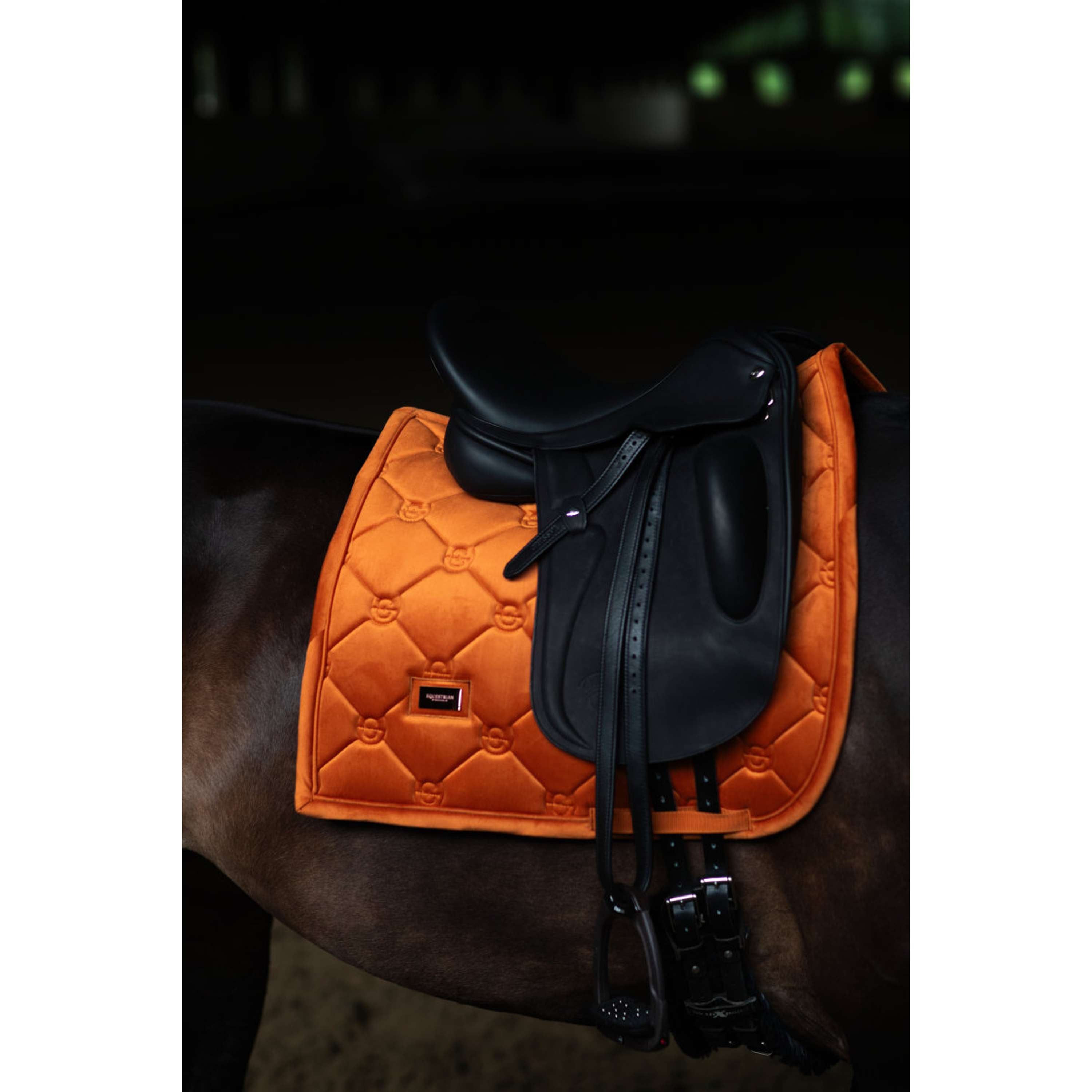 Equestrian Stockholm Sottosella Velvet Dressage Chestnut