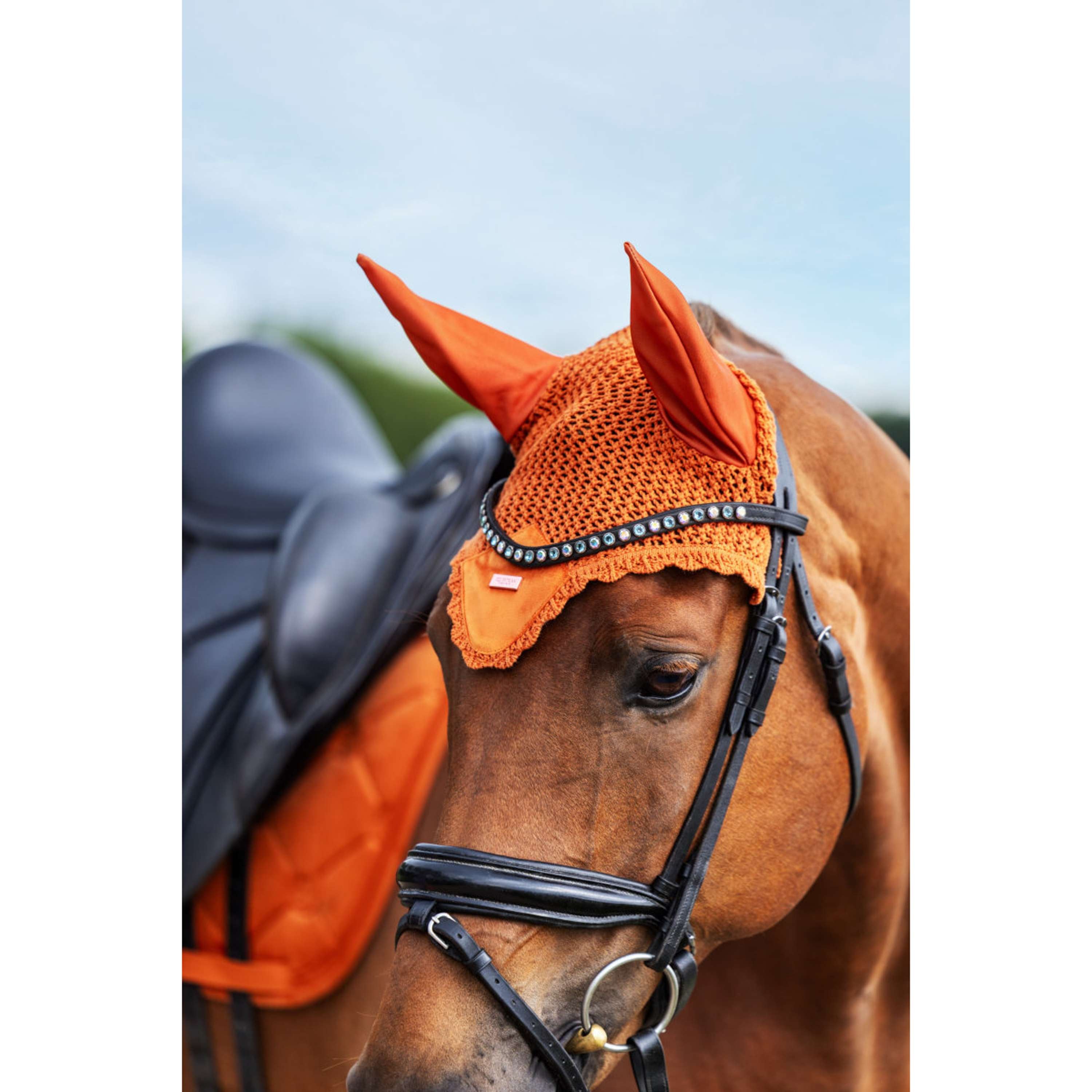 Equestrian Stockholm Cuffietta Velvet Chestnut