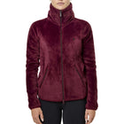 Equestrian Stockholm Giacca in Pile Velvet Merlot