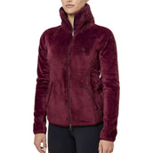 Equestrian Stockholm Giacca in Pile Velvet Merlot