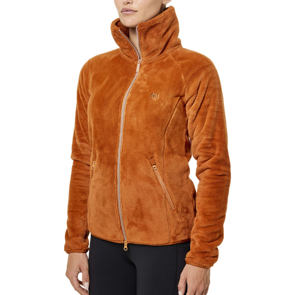 Equestrian Stockholm Giacca in Pile Velvet Chestnut