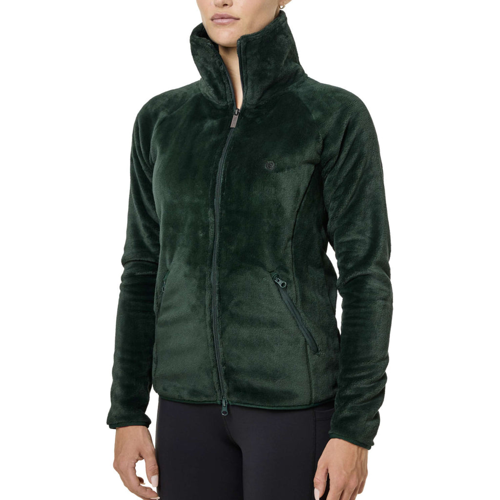 Equestrian Stockholm Giacca in Pile Velvet Sycamore Green