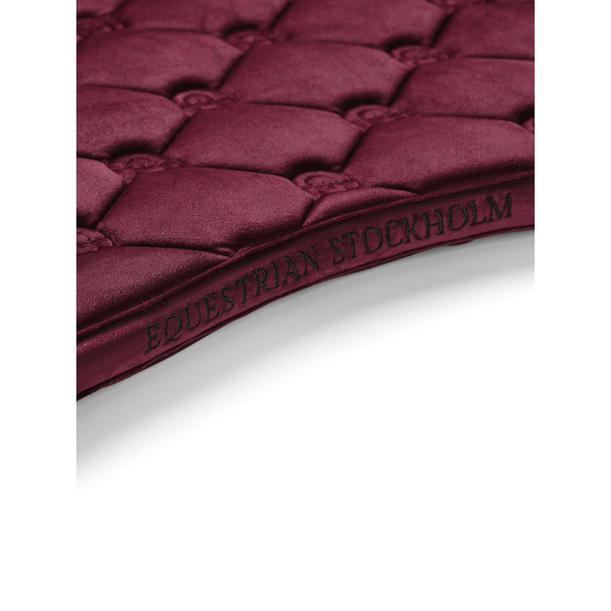 Equestrian Stockholm Sottosella Velvet Saltando Merlot