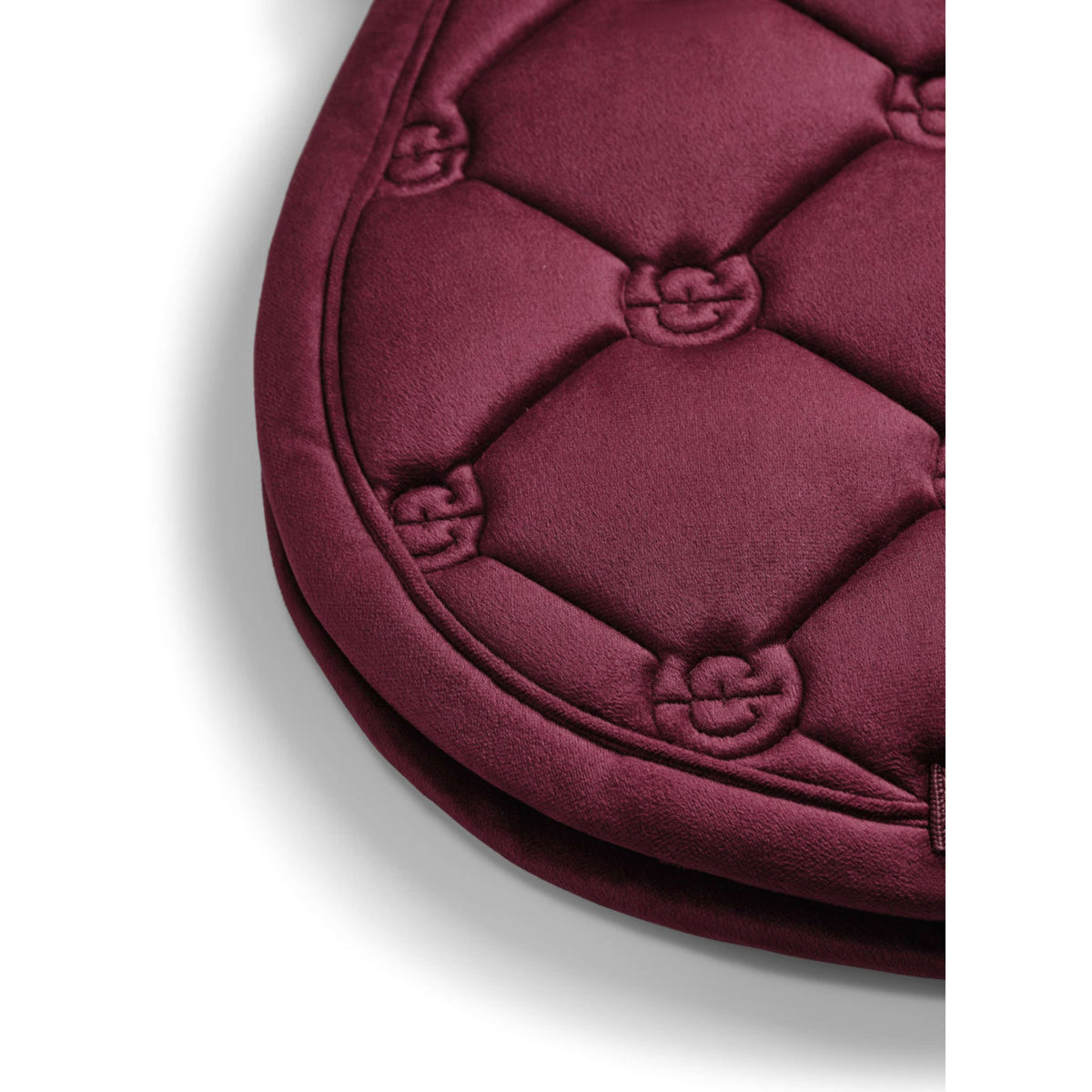 Equestrian Stockholm Sottosella Velvet Saltando Merlot
