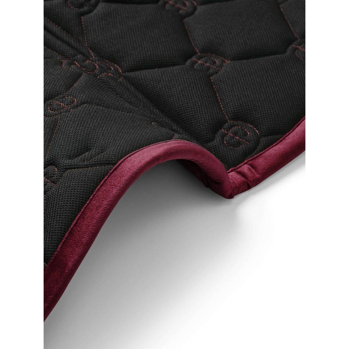 Equestrian Stockholm Sottosella Velvet Saltando Merlot