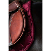 Equestrian Stockholm Sottosella Velvet Saltando Merlot
