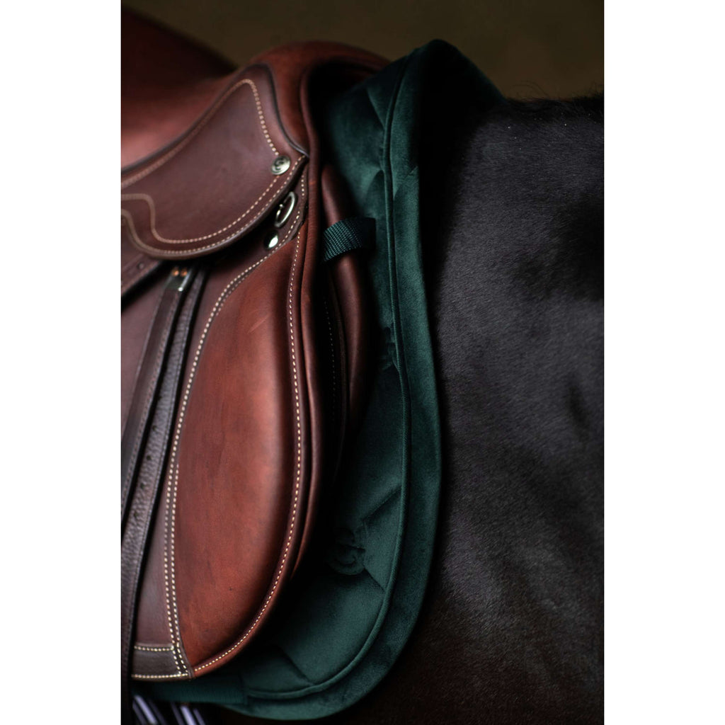 Equestrian Stockholm Sottosella Velvet Saltando Sycamore Green