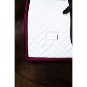 Equestrian Stockholm Sottosella Modern Dressage Bianco/Merlot