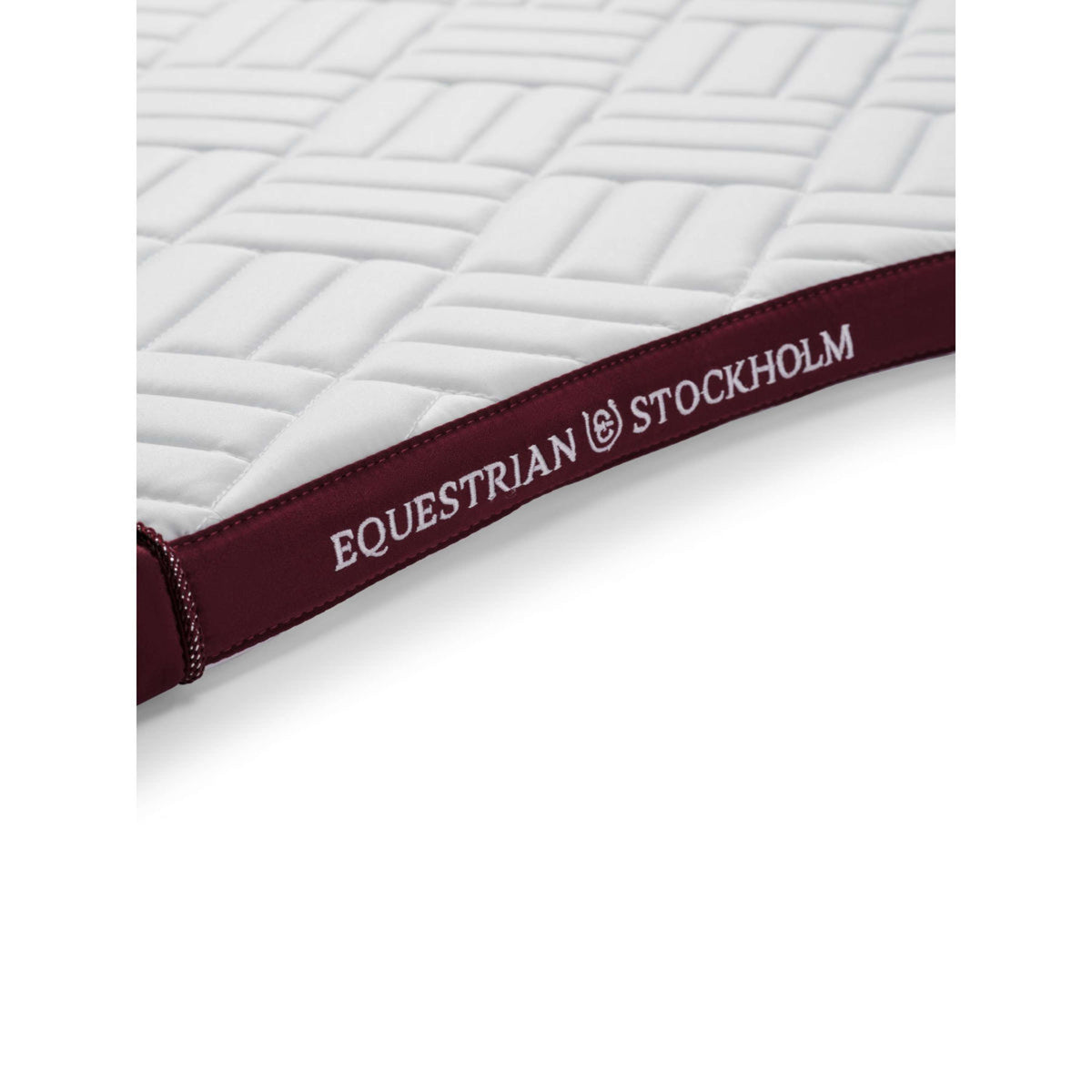 Equestrian Stockholm Sottosella Modern Dressage Bianco/Merlot