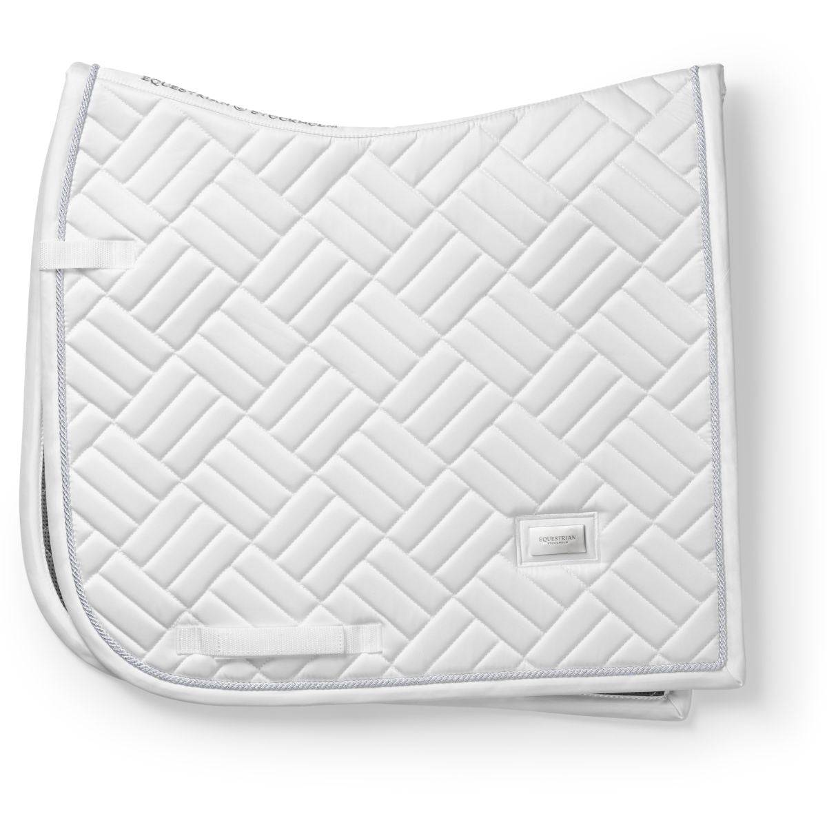 Equestrian Stockholm Sottosella Modern Dressage White Silver