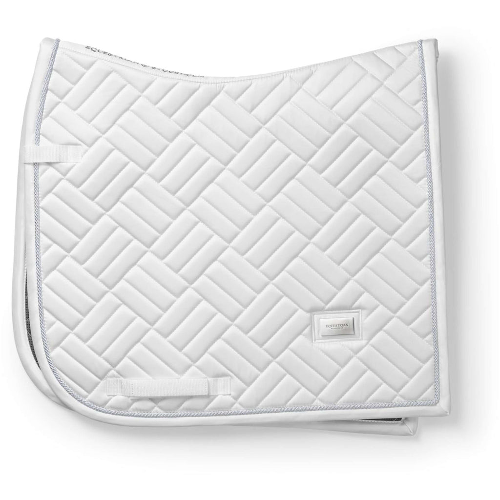 Equestrian Stockholm Sottosella Modern Dressage White Silver