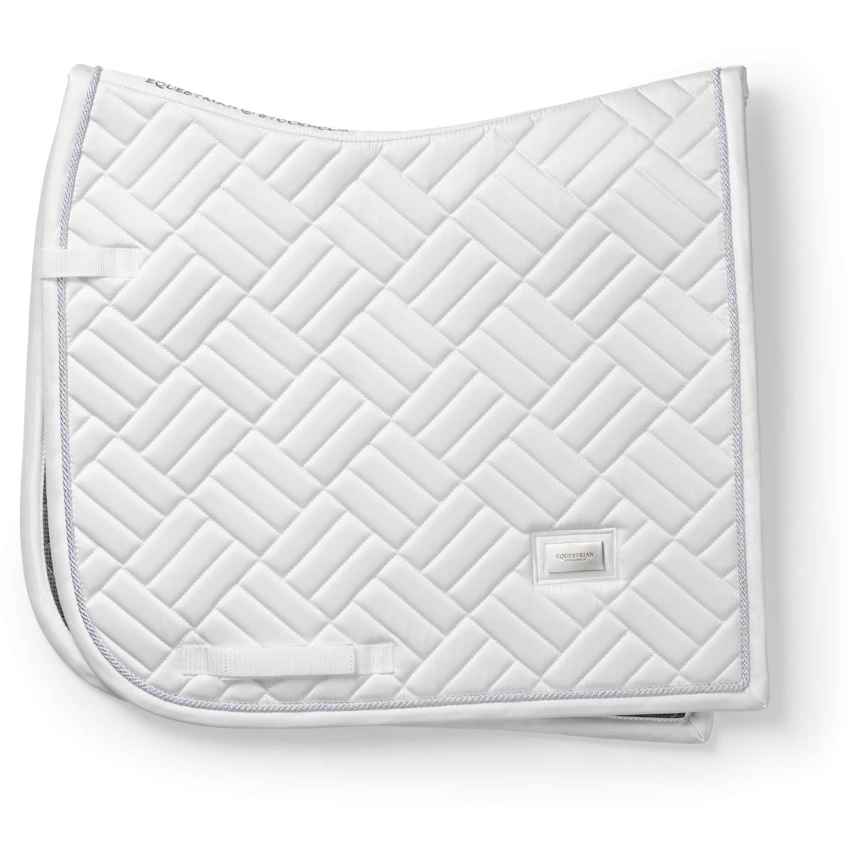 Equestrian Stockholm Sottosella Modern Dressage White Silver