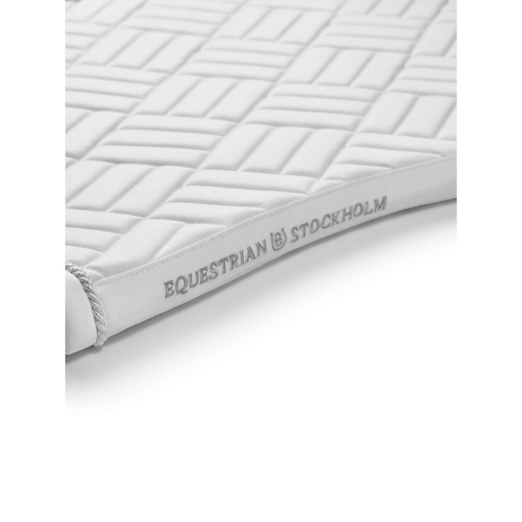 Equestrian Stockholm Sottosella Modern Dressage White Silver