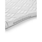 Equestrian Stockholm Sottosella Modern Dressage White Silver