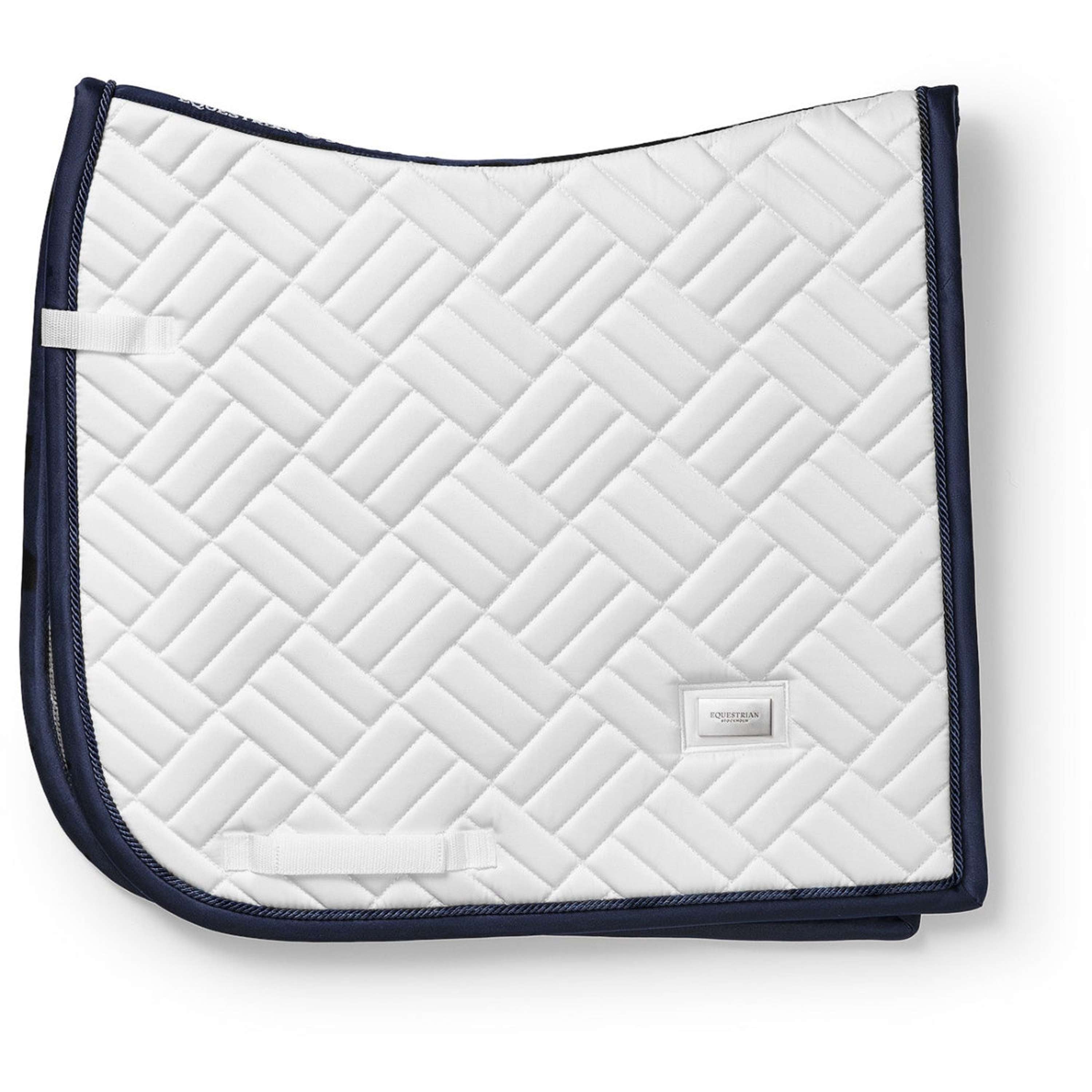 Equestrian Stockholm Sottosella Modern Dressage Bianco/blu marino