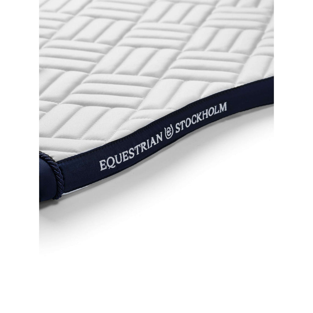 Equestrian Stockholm Sottosella Modern Saltando Bianco/blu marino