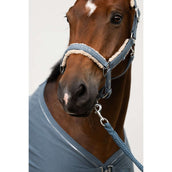 Eskadron Capezzina Classic Sports Denim Double Pin Teddyfleece Steel Blue