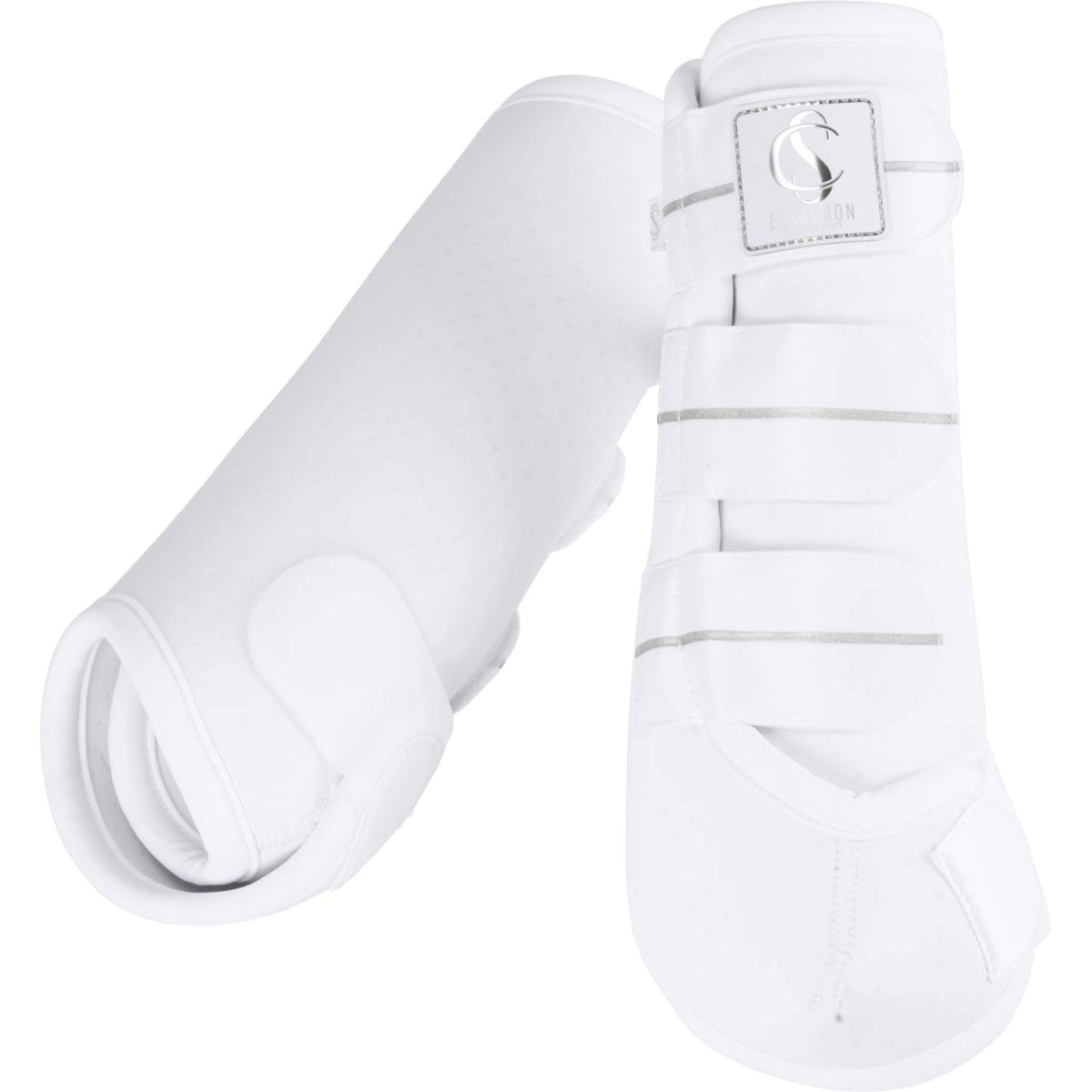 Eskadron Scarpe da ginnastica flessibili Classic Sports Pro Dressage Gambe anteriori Bianco