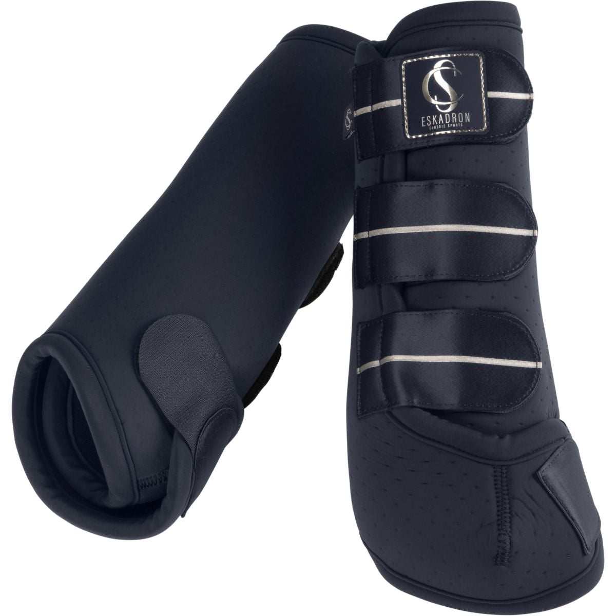 Eskadron Scarpe da ginnastica flessibili Classic Sports Pro Dressage Gambe anteriori Navy