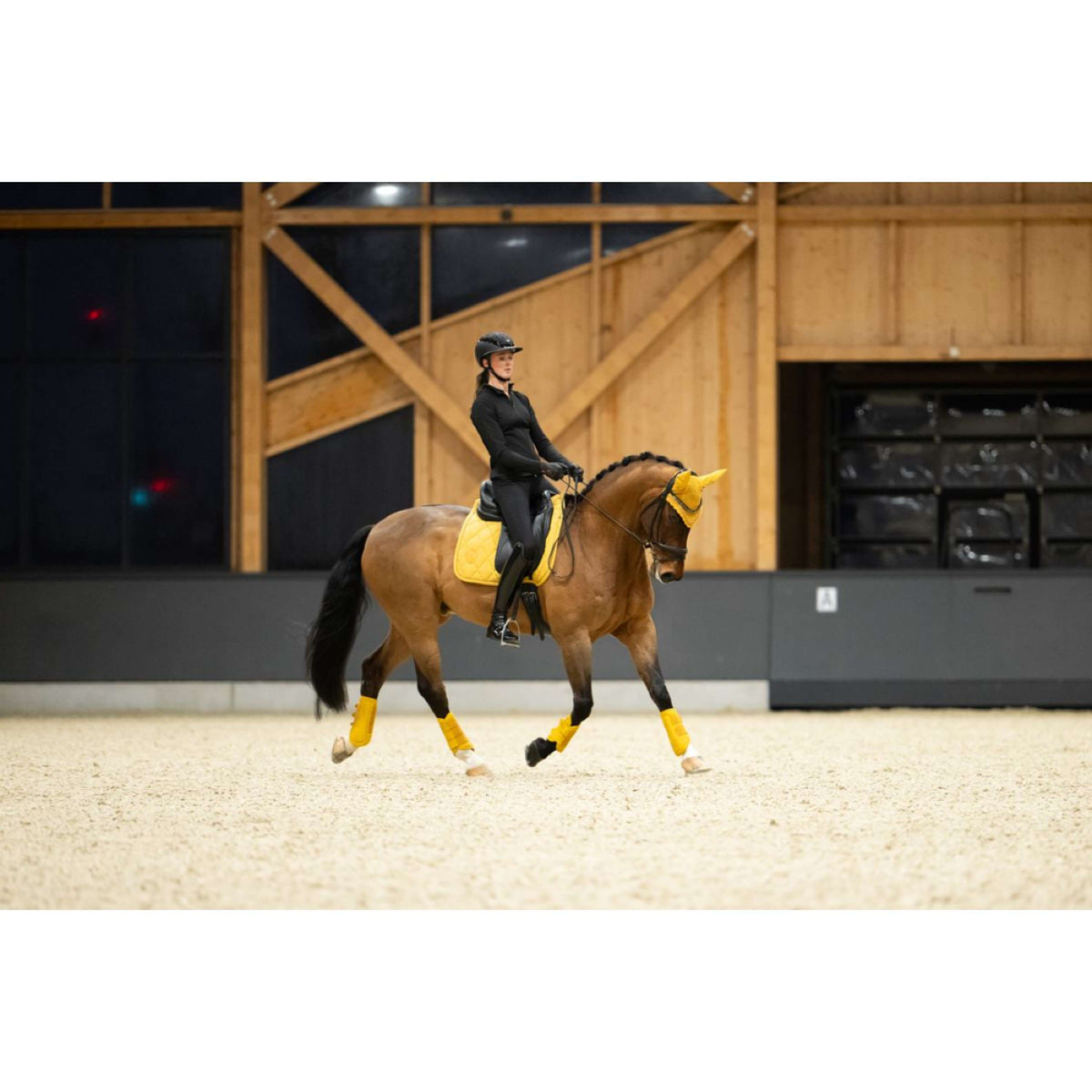 Eskadron Parastinchi Faux Leather Platinum '25 Golden Yellow