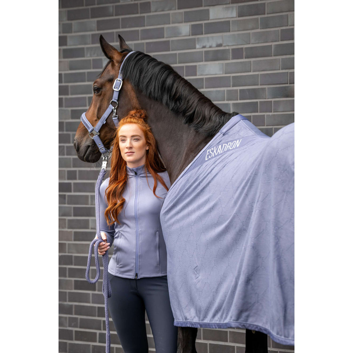 Eskadron Felpa con cappuccio e zip Classic Sports Orchid