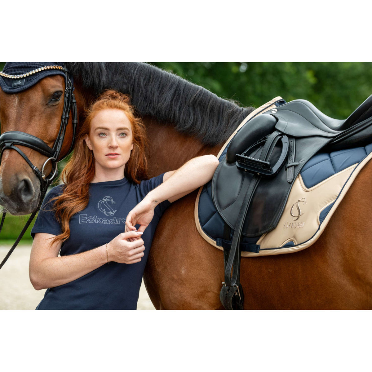 Eskadron Sottosella Classic Sports Bigross Mattgloss Dressage Navy