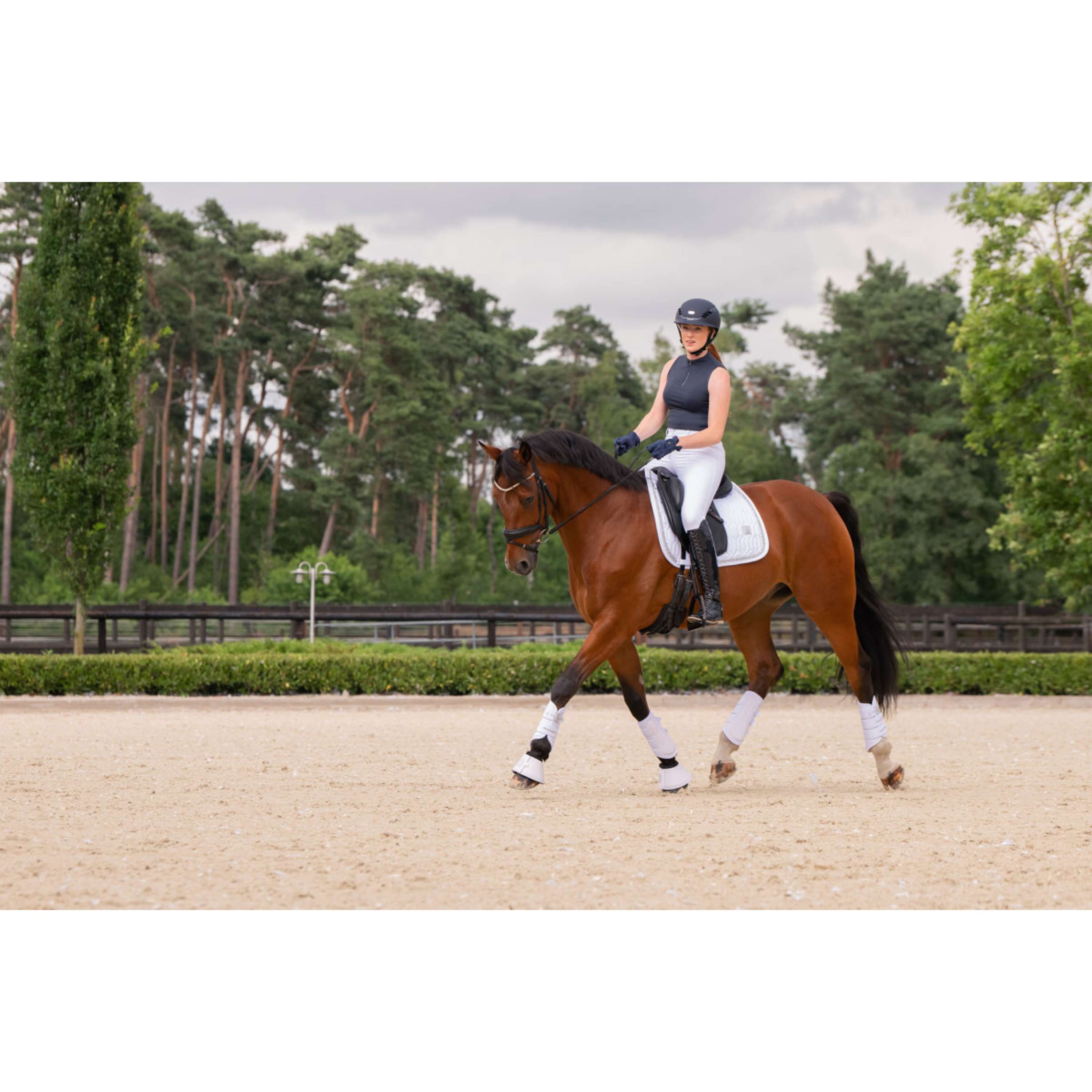 Eskadron Stivaletti a Campana Classic Sports Softslate Bianco
