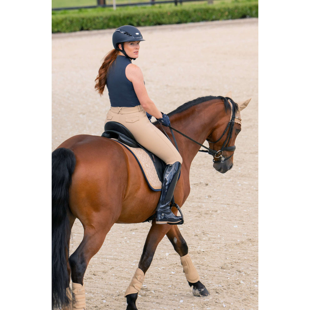 Eskadron Sottosella Classic Sports Glossy Jewel Contrast Dressage Sierra