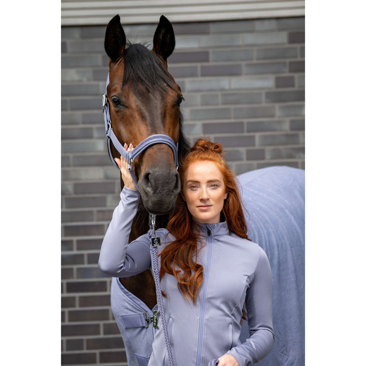 Eskadron Felpa con cappuccio e zip Classic Sports Orchid