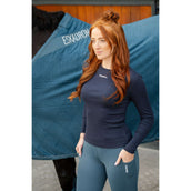 Eskadron Maglia a Maniche Lunghe Classic Sports Rib Navy