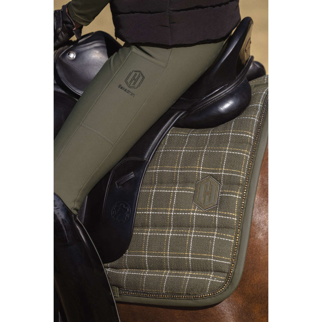 Eskadron Sottosella Heritage Bouclé Crystal Dressage Deep Moss