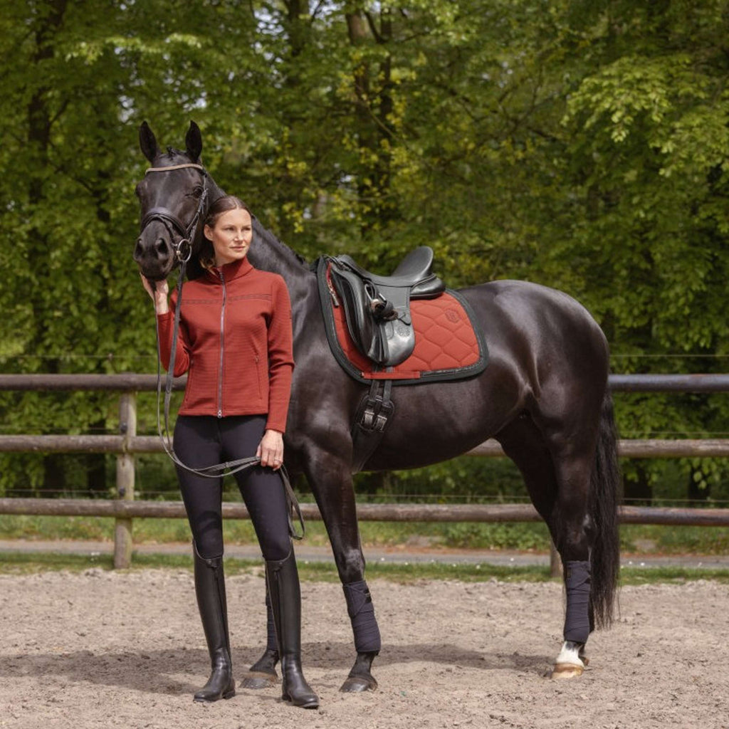 Eskadron Sottosella Heritage Softshell Contrast Dressage Merlot