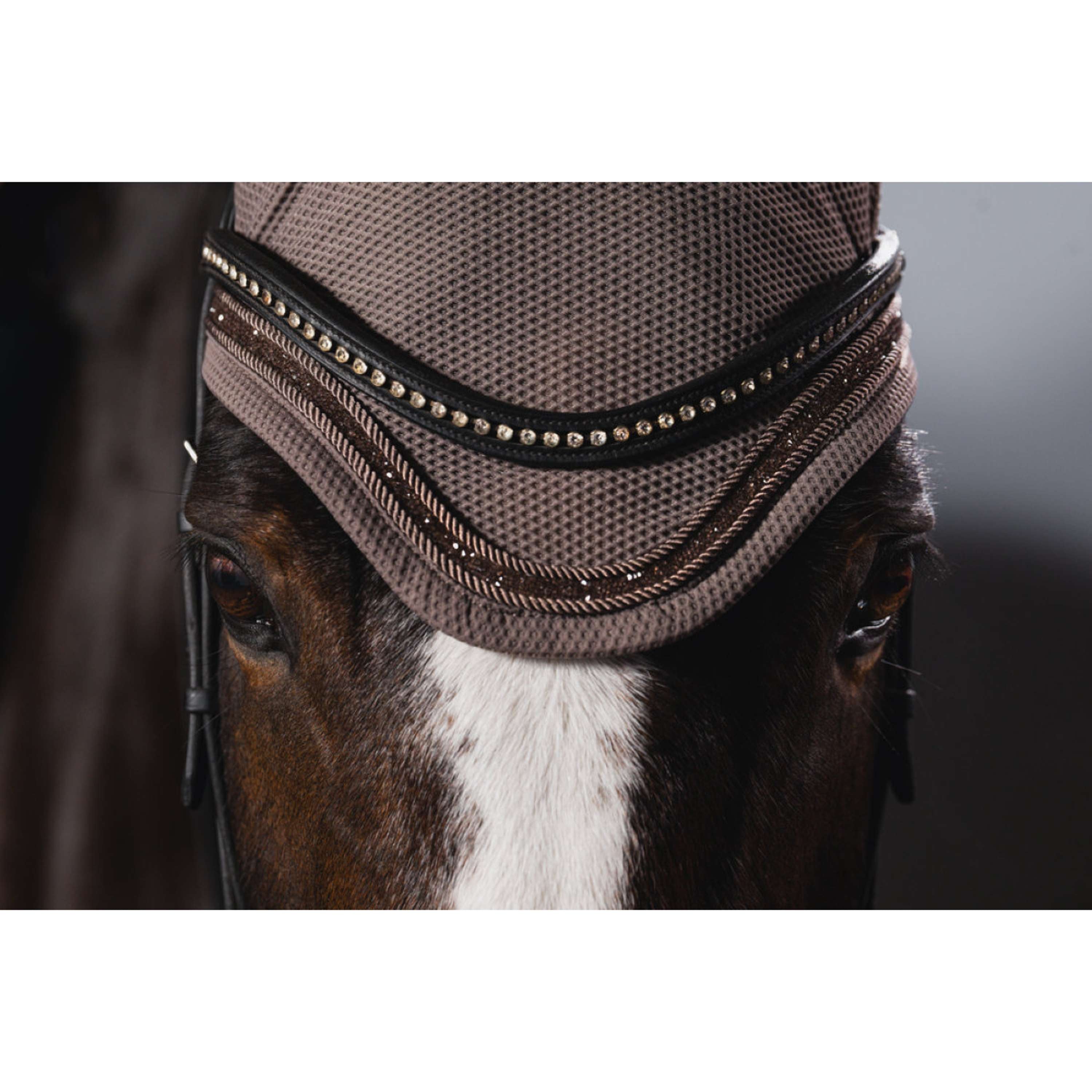 Eskadron Cuffietta Dynamics Dynair Mesh Jewel Powdertaupe