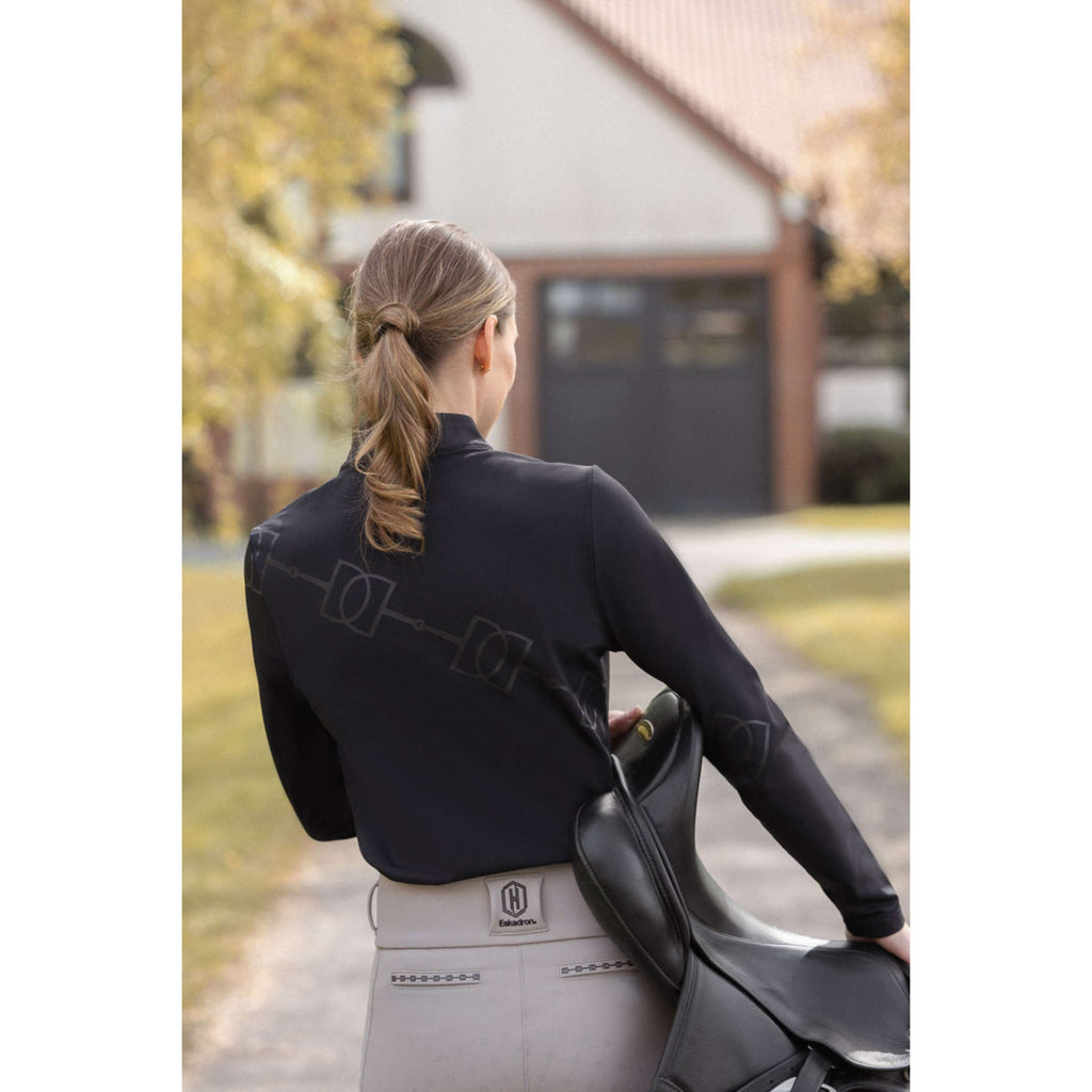 Eskadron Maglia Heritage Half-Zip Nero