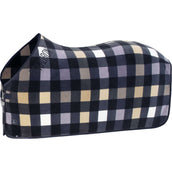 Eskadron Coperta in Pile Classic Sports con motivo a rombi Navy/Sierra/Orchid