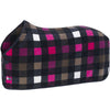 Eskadron Coperta in Pile Dynamics Check Navy/Bianco/Powdertaupe/Lipstick