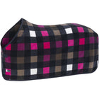 Eskadron Coperta in Pile Dynamics Check Navy/Bianco/Powdertaupe/Lipstick