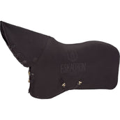 Eskadron Coperta antisudore Heritage Double Fleece High Neck Black Truffle