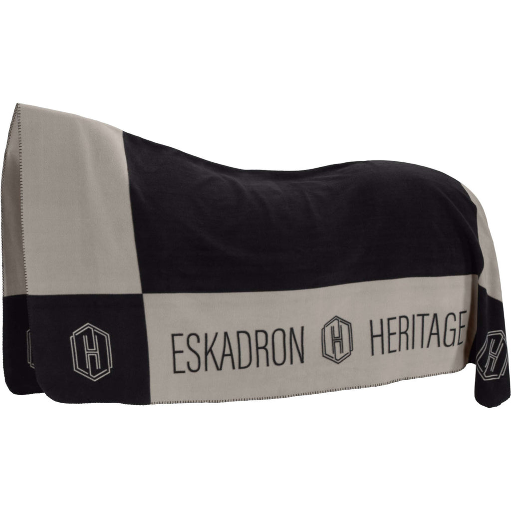 Eskadron Coperta in pile Heritage Nero