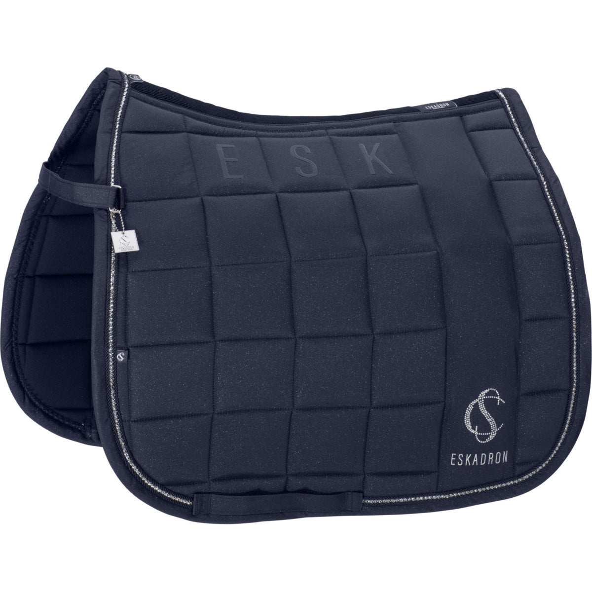 Eskadron Sottosella Classic Sports Big Square Sparkle Dressage Navy