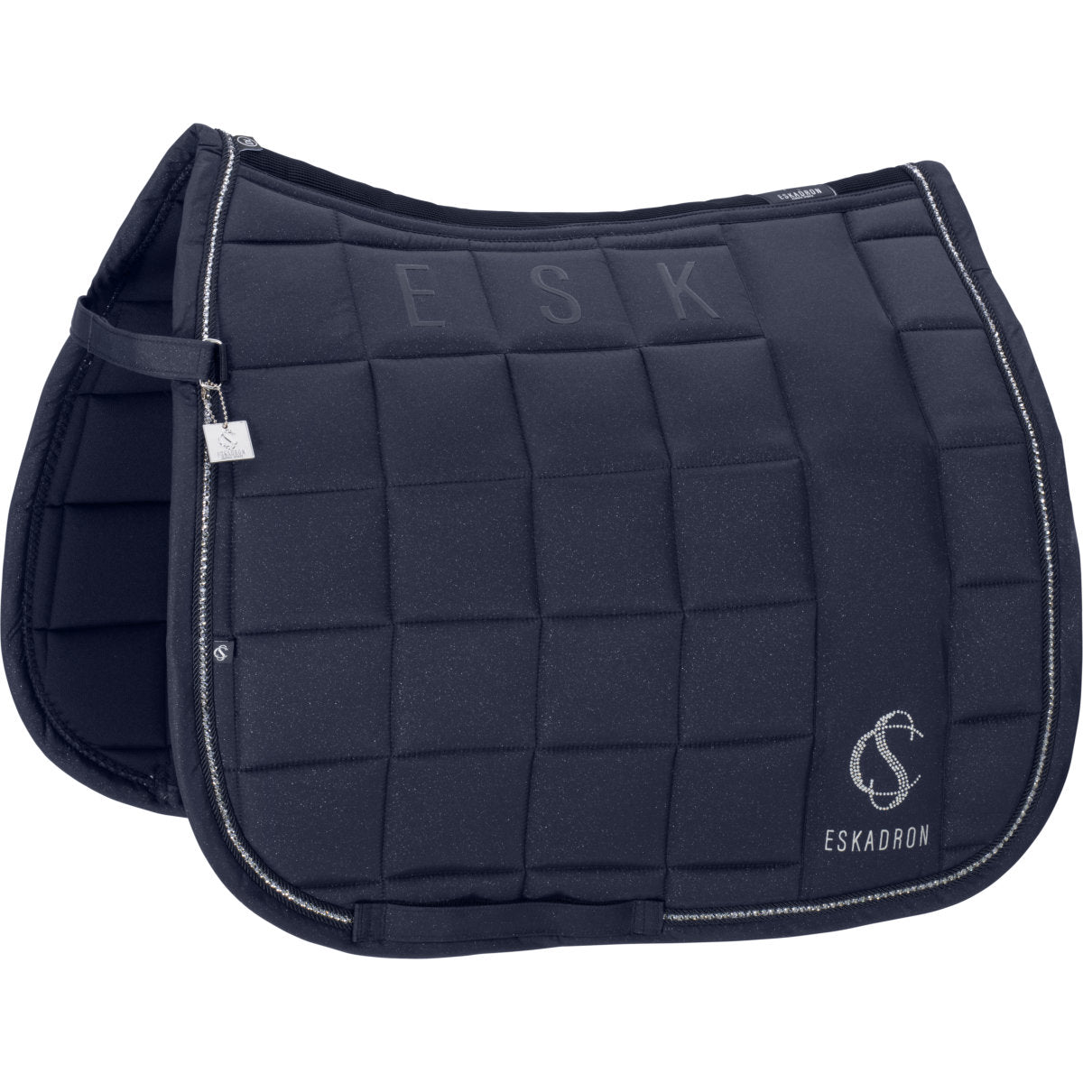 Eskadron Sottosella Classic Sports Big Square Sparkle Dressage Navy