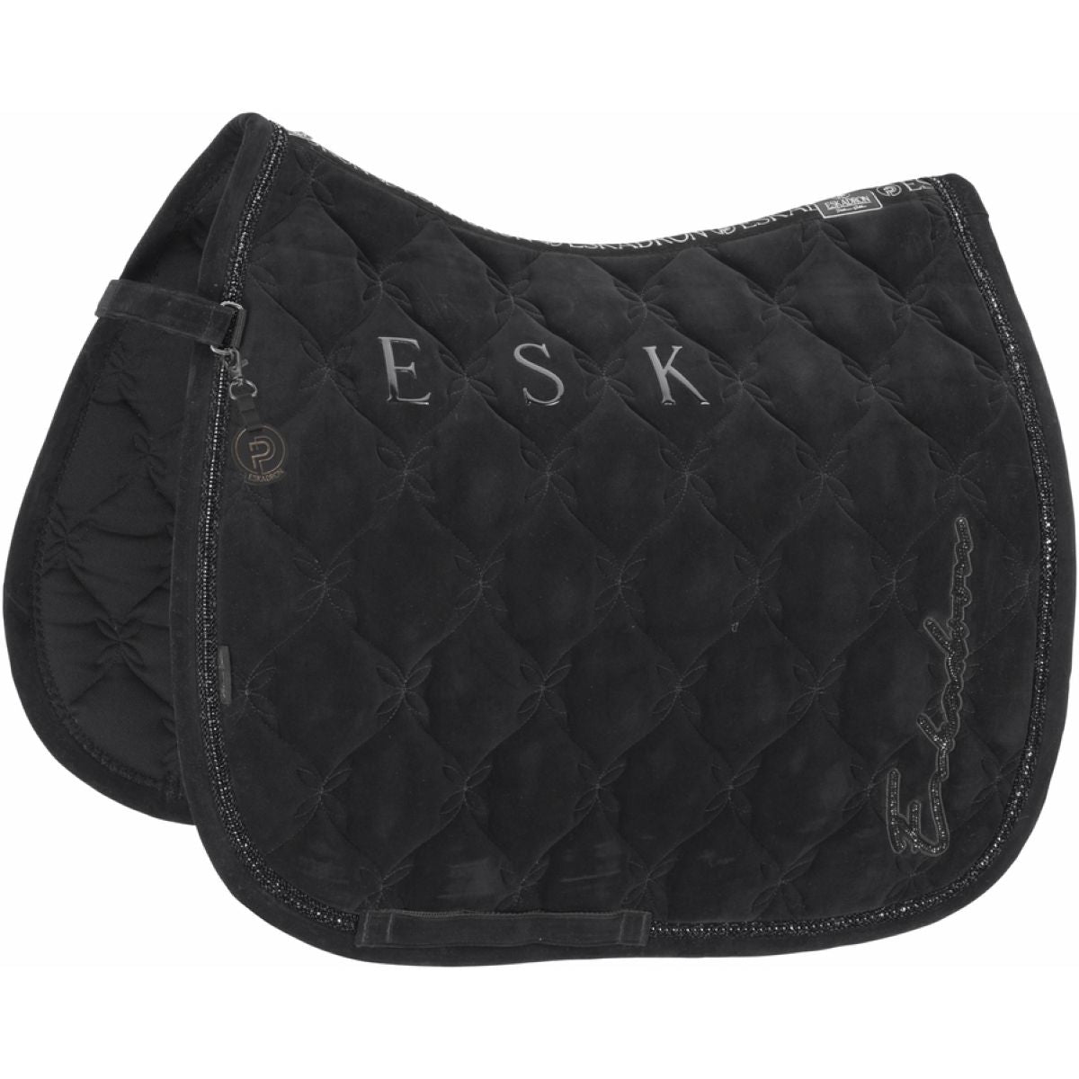 Eskadron Sottosella Velours Crystal Platinum '25 Dressage Nero