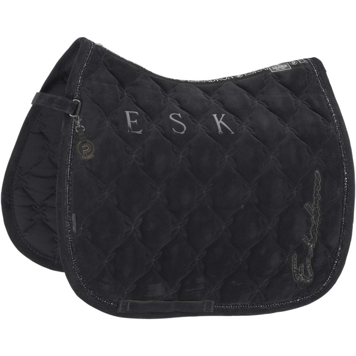 Eskadron Sottosella Velours Crystal Platinum '25 Dressage Nero