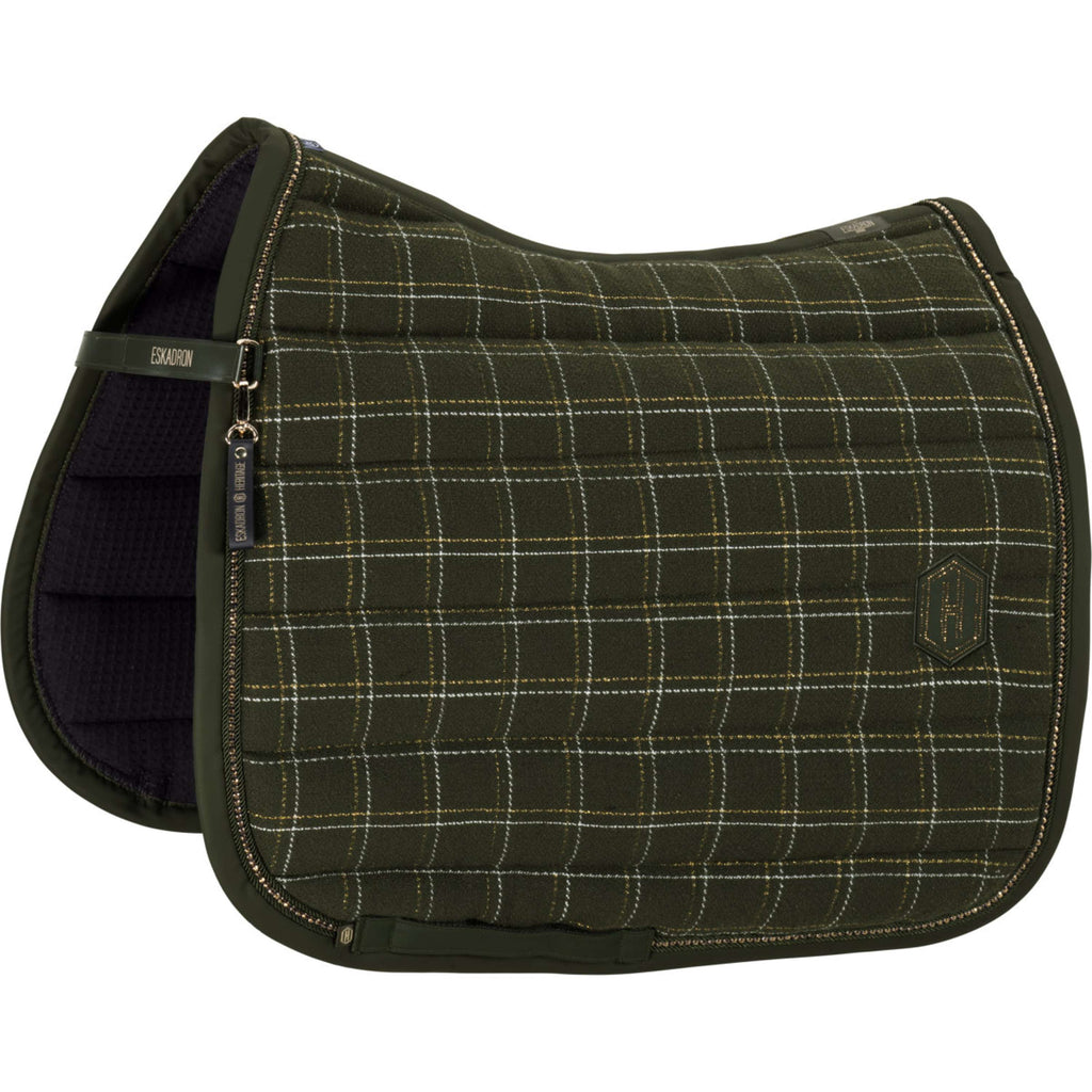 Eskadron Sottosella Heritage Bouclé Crystal Dressage Deep Moss
