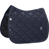 Eskadron Sottosella Classic Sports Bouclé Crustal Dressage Navy