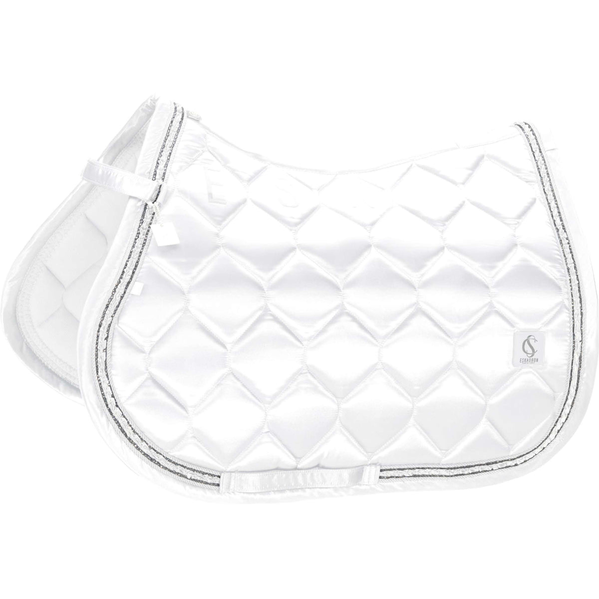 Eskadron Sottosella Classic Sports Satin Frills Uso generale Bianco