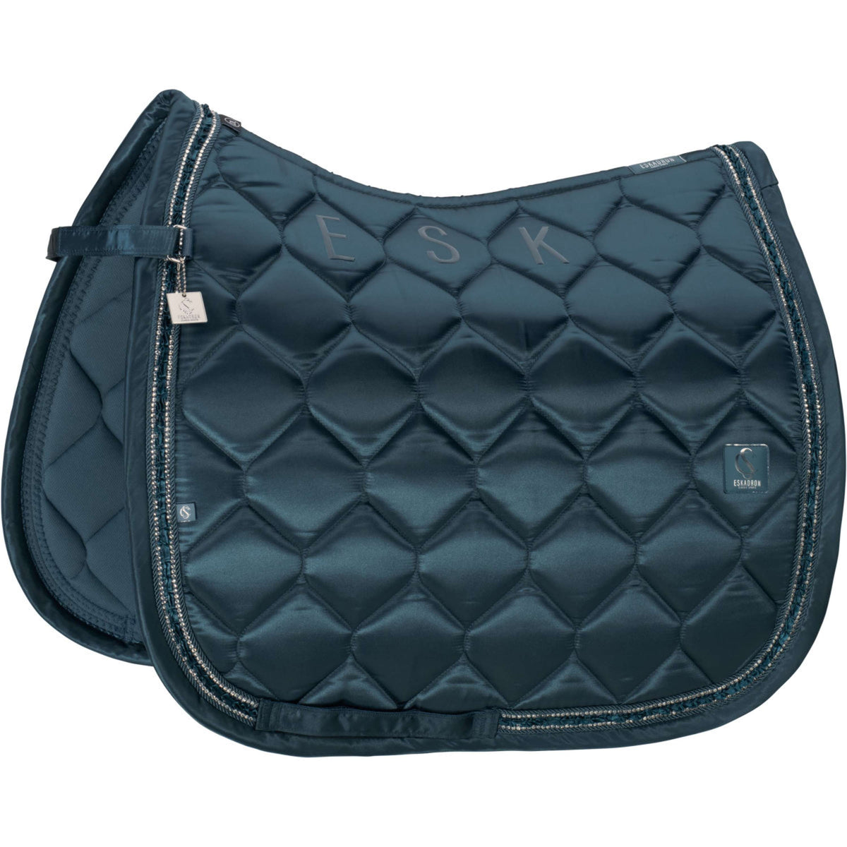 Eskadron Sottosella Classic Sports Satin Frills Dressage Ocean